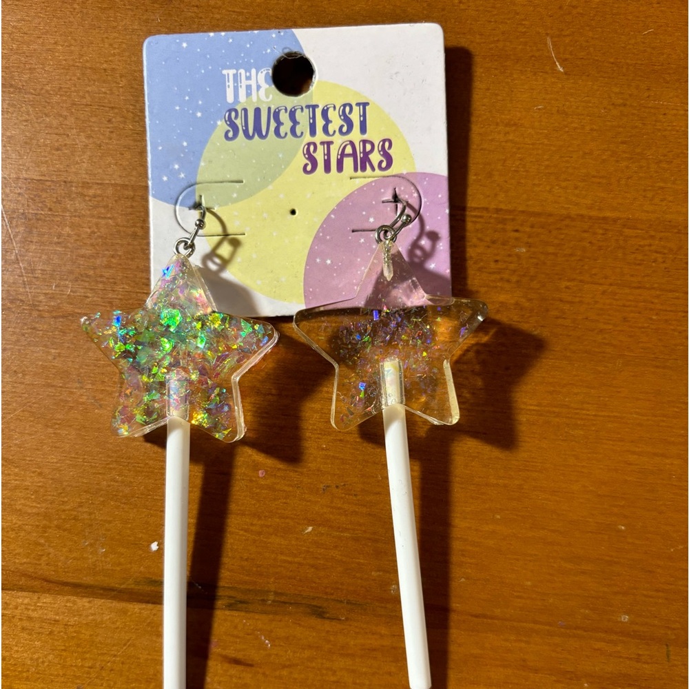 Star earrings